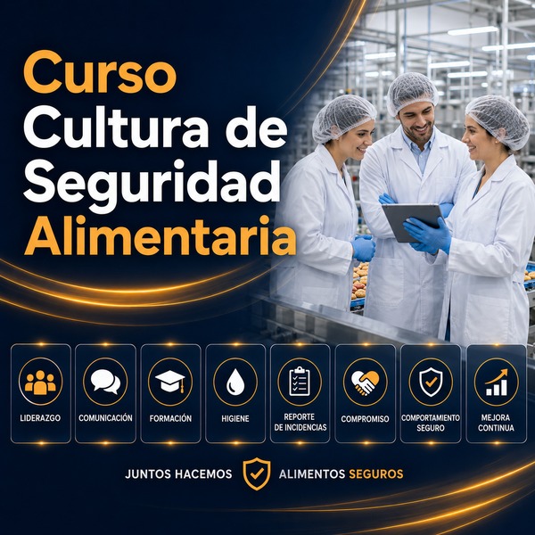 Curso Cultura de seguridad alimentaria