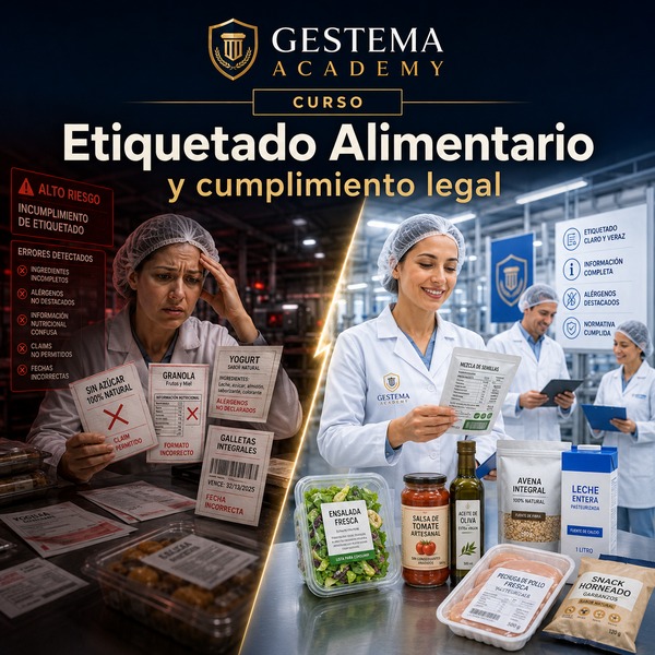 Curso Etiquetado alimentario y cumplimiento legal