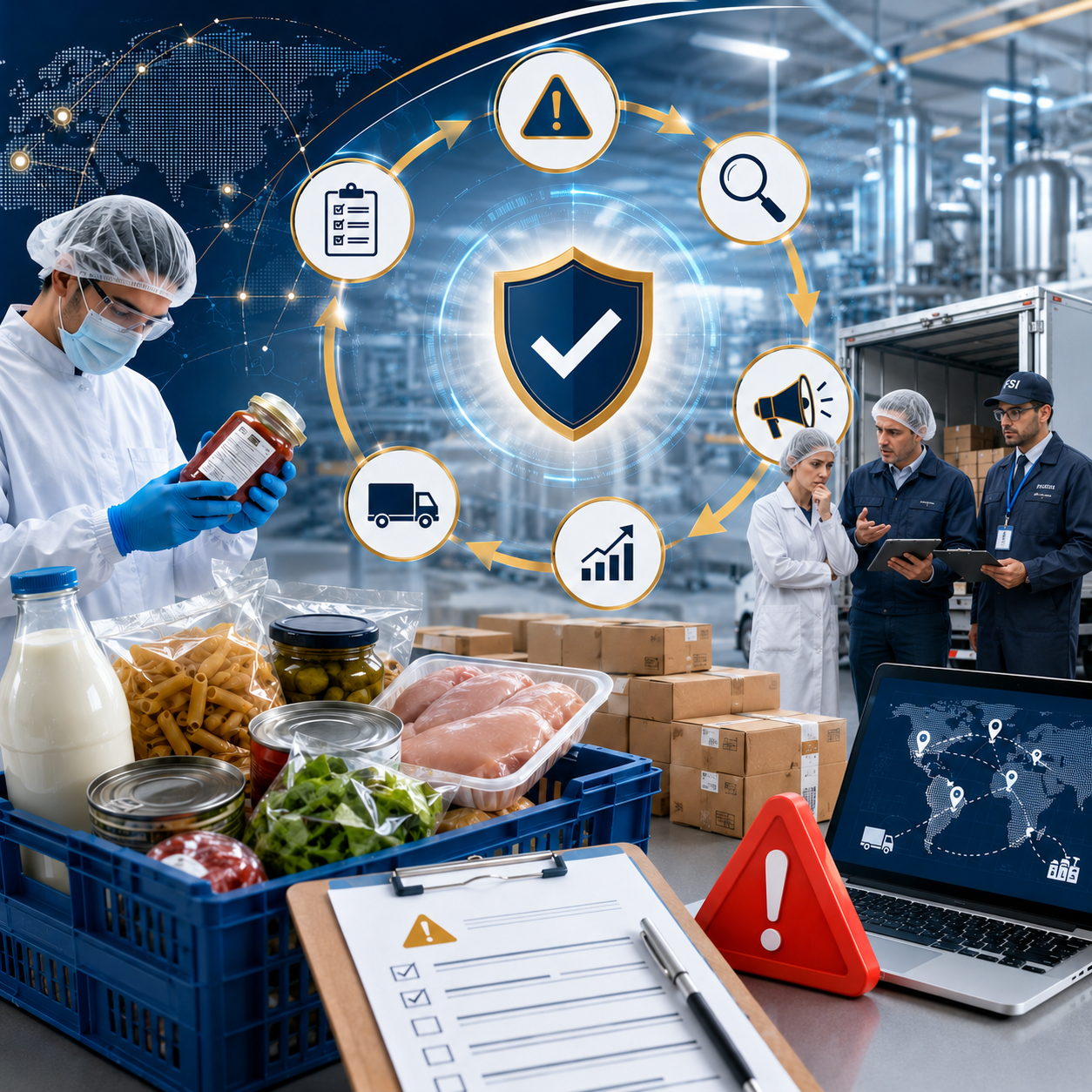 Trazabilidad, retirada de producto y requisitos FSMA
