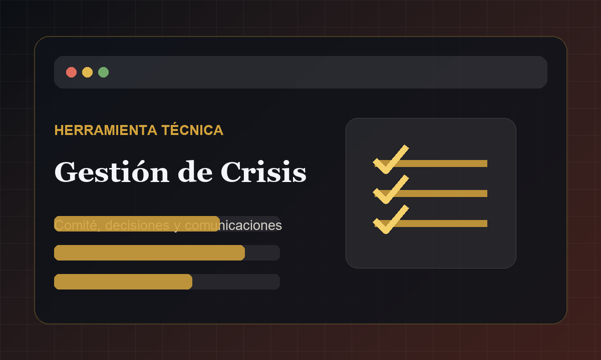 Vista comercial de Plan de Gesti&oacute;n de Crisis Alimentaria